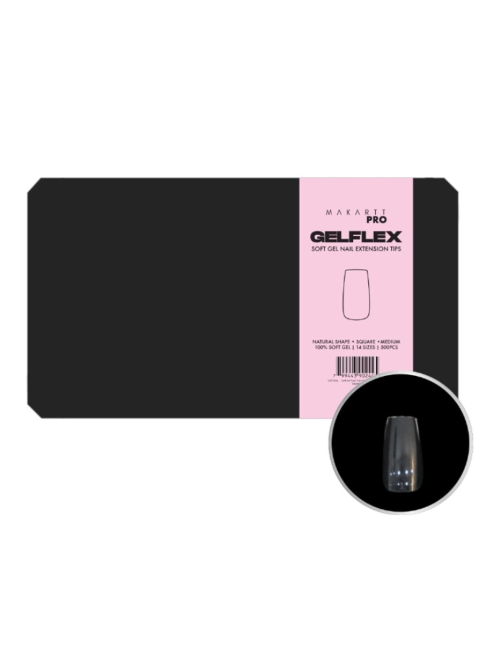 Makartt Pro Gelflex Medium Square Press On Nail